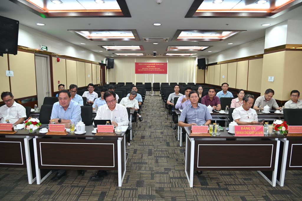 Đảng uỷ VRG tham dự Hội nghị bồi dưỡng, cập nhật kiến thức theo quy định 145 của Bộ Chính trị
